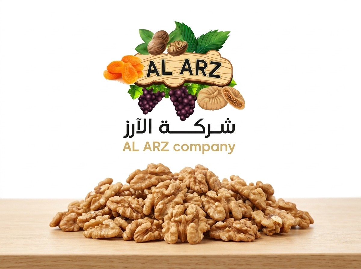 جوز مقشّر طبيعي